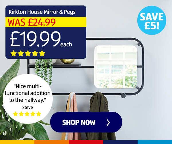 Kirkton House Mirror & Pegs