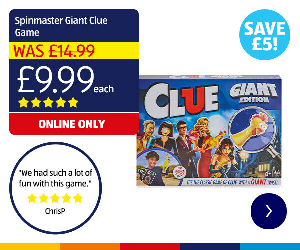 Spinmaster Giant Clue Game