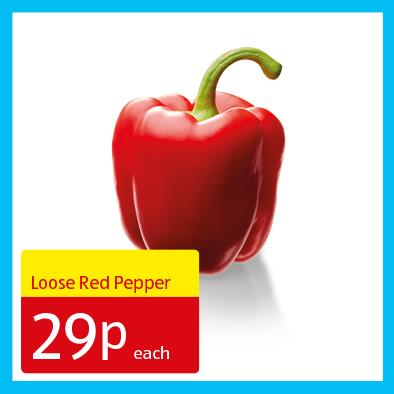 Loose Red Pepper - 29p each