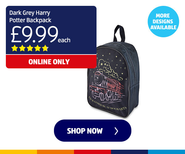 Dark Grey Harry Potter Backpack