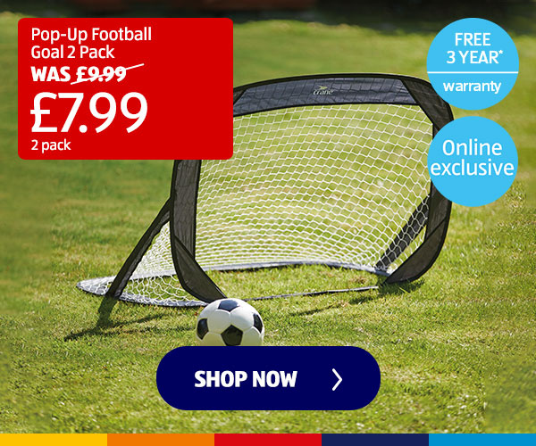 Pop-Up Football Goal 2 Pack- Shop Now