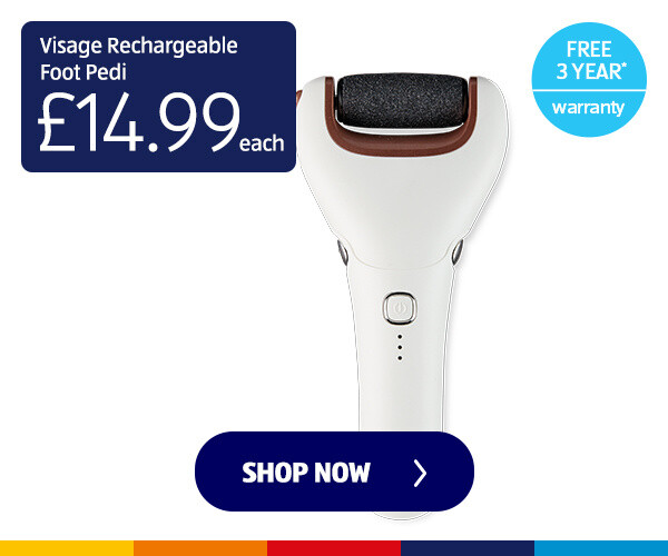 Visage Rechargeable Foot Pedi - Shop Now