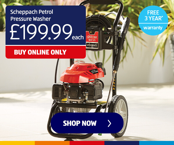 Scheppach Petrol Pressure Washer - Shop Now