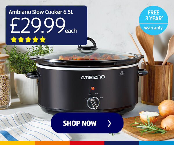 Ambiano Slow Cooker 6.5L