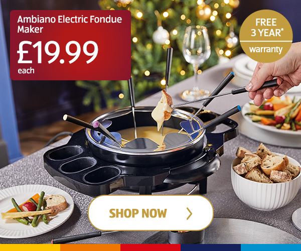 Ambiano Electric Fondue Maker - Shop Now