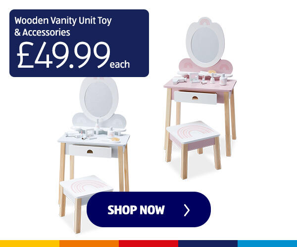 Wooden Vanity Unit Toy & Accessories