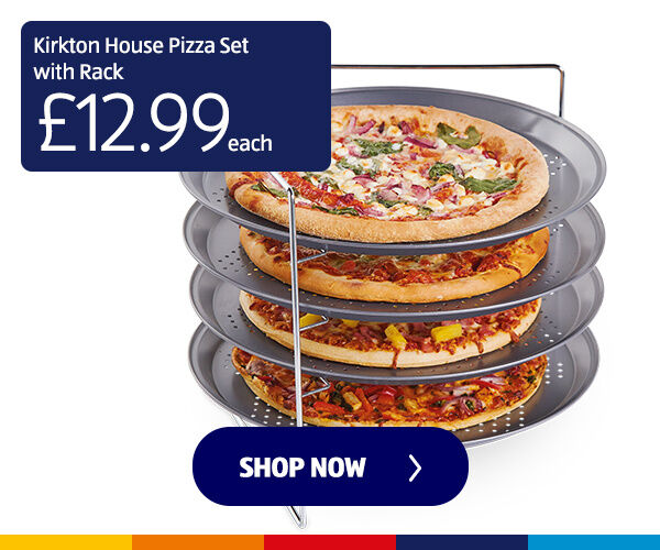 Kirkton House Pizza Set with Rack