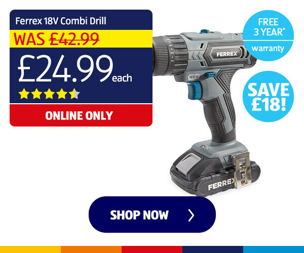 Ferrex 18V Combi Drill