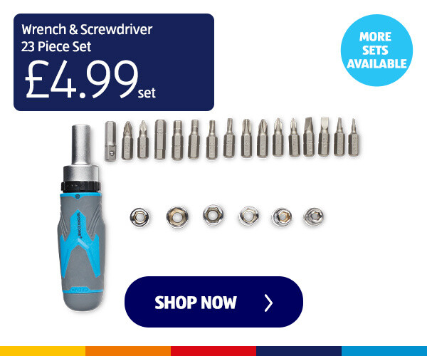 Wrench & Screwdriver 23 Piece Set