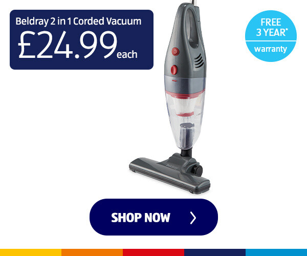 Beldray 2 in 1 Corded Vacuum