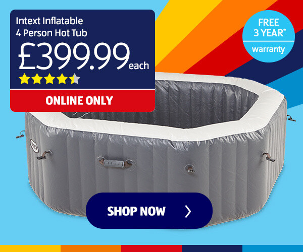 Intex Inflatable 4 Person Hot Tub