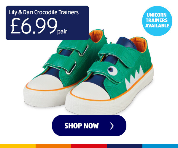 Lily & Dan Crocodile Trainers