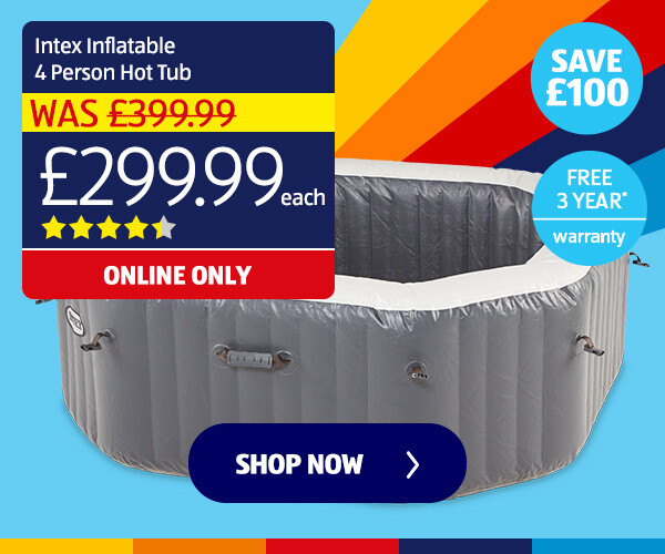 Intex Inflatable 4 Person Hot Tub