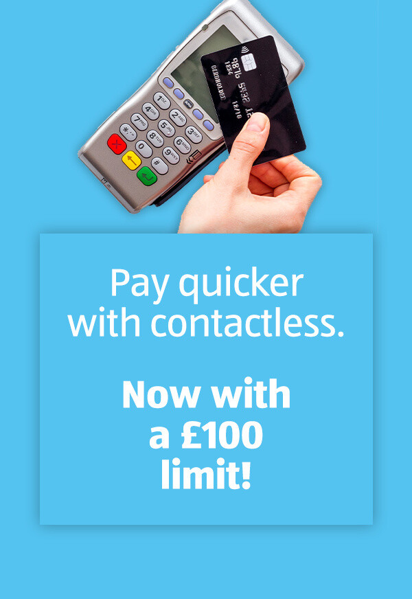 Pay quicker with contactless