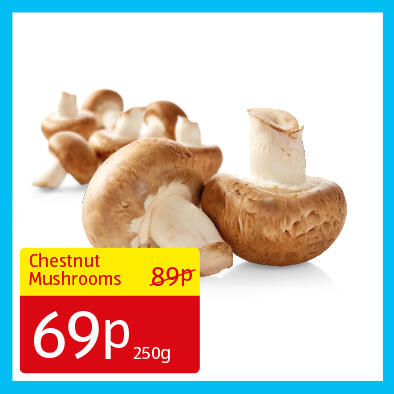 Chestnut Mushrooms 