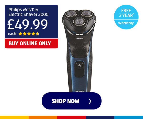 Philips Wet/Dry Electric Shaver 3000 - Shop Now