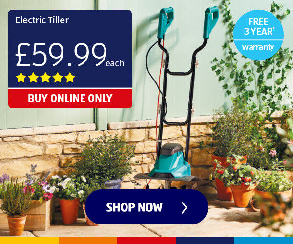 Electric Tiller - Shop Now
