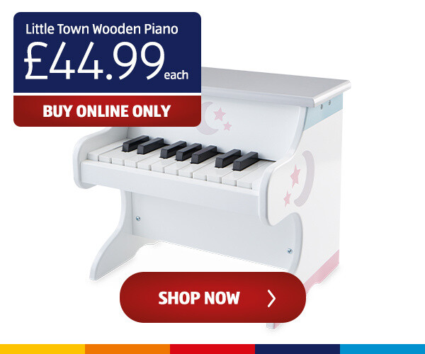 Little Town Wooden Piano