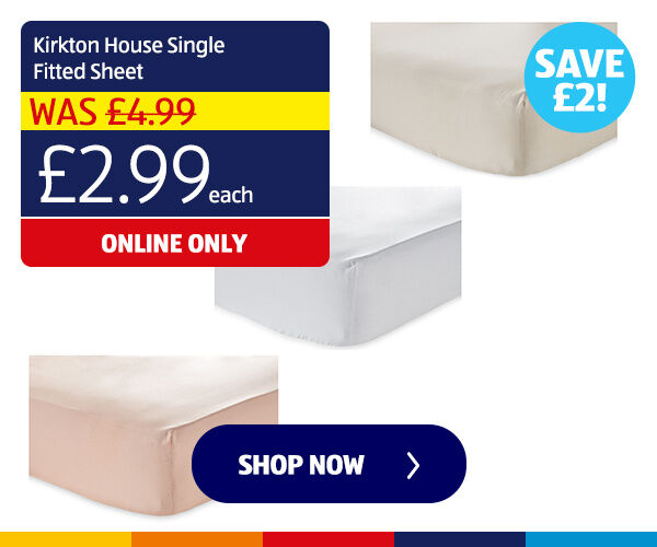 Kirkton House Single Fitted Sheet