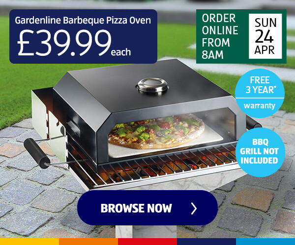 Gardenline Barbeque Pizza Oven