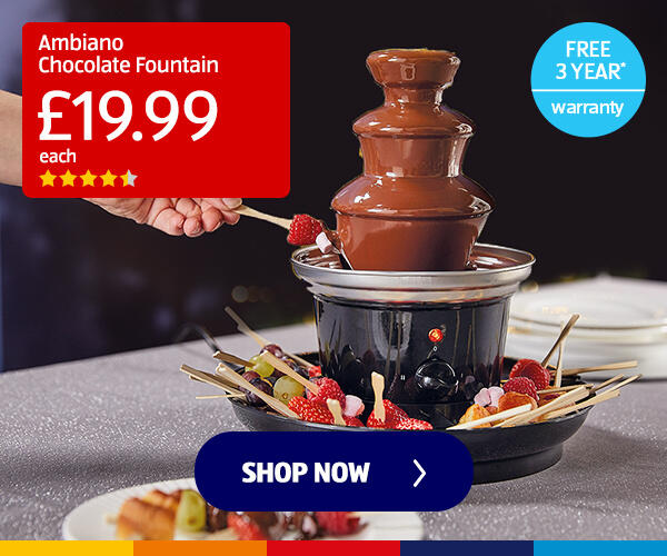 Ambiano Chocolate Fountain - Shop Now