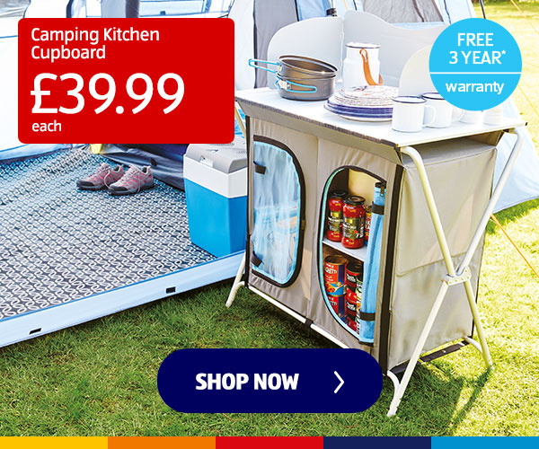 Camping Kitchen Cupboard Unit - Shop Now