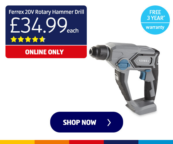 Ferrex 20V Rotary Hammer Drill