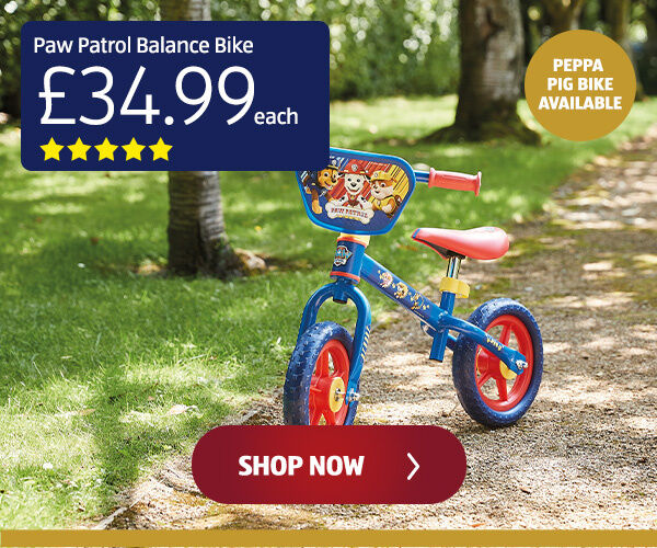 PawPatrolBalanceBike