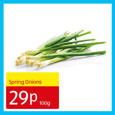 Spring Onions - 29p 100g