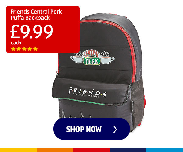 Friends Central Perk Puffa Backpack - Shop Now