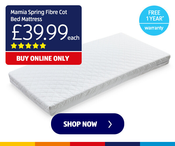 Mamia Spring Fibre Cot Bed Mattress