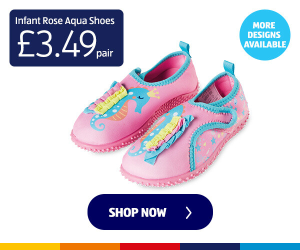 Infant Rose Aqua Shoes