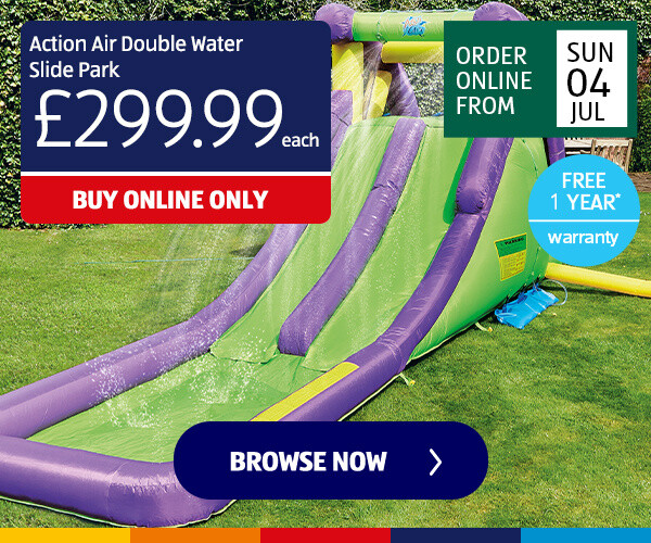 Action Air Double Water Slide Park