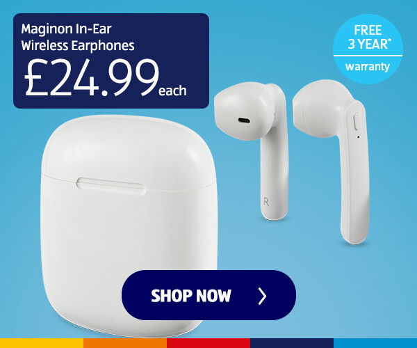 Maginon In-Ear Wireless Earphones - 24.99 each