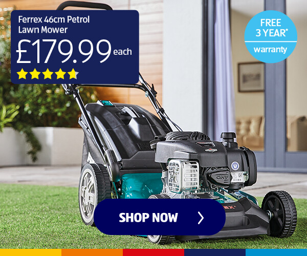 Ferrex Petrol Lawn Mower - Shop Now