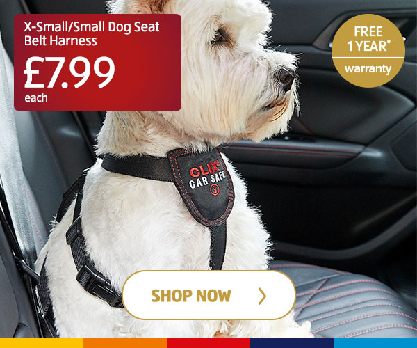 X-Small/Small Dog Seat Belt Harness - Shop Now 