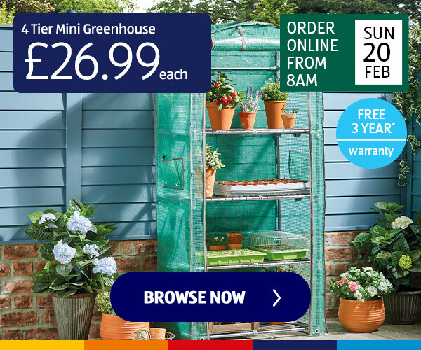 4 Tier Mini Greenhouse