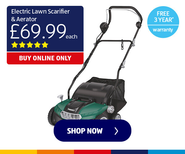 Electric Lawn Scarifier & Aerator - Shop Now