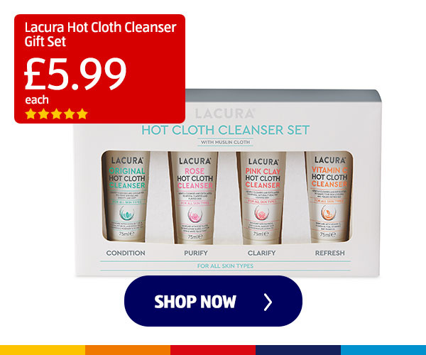 Lacura Hot Cloth Cleanser Gift Set - Shop Now