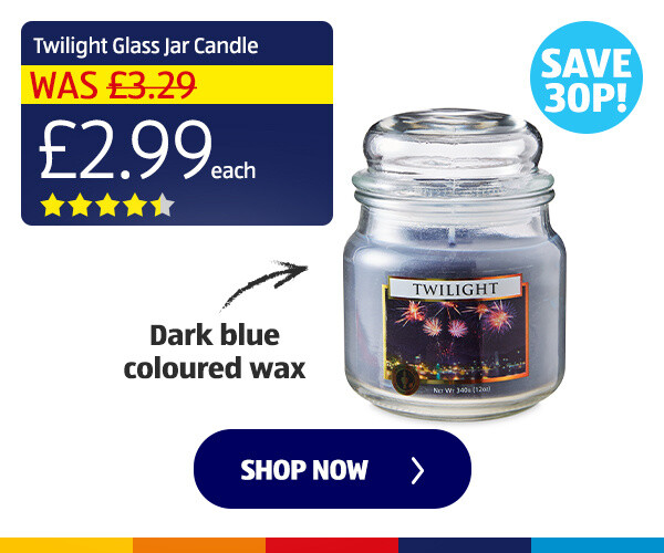 Twilight Glass Jar Candle