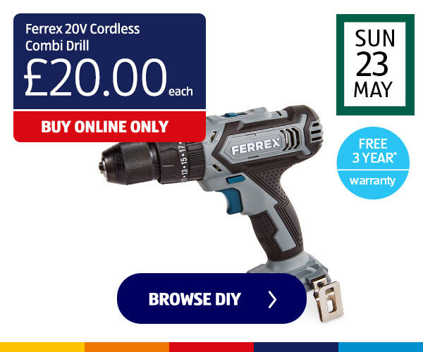 20V Cordless Combi Drill