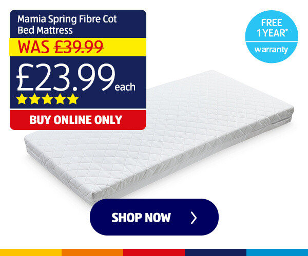 Mamia Spring Fibre Cot Bed Mattress