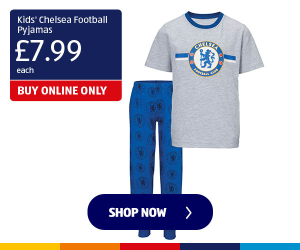 Kids' Chelsea Football Pyjamas - Shop Now