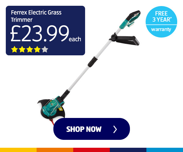 Ferrex Electric Grass Trimmer - Shop Now