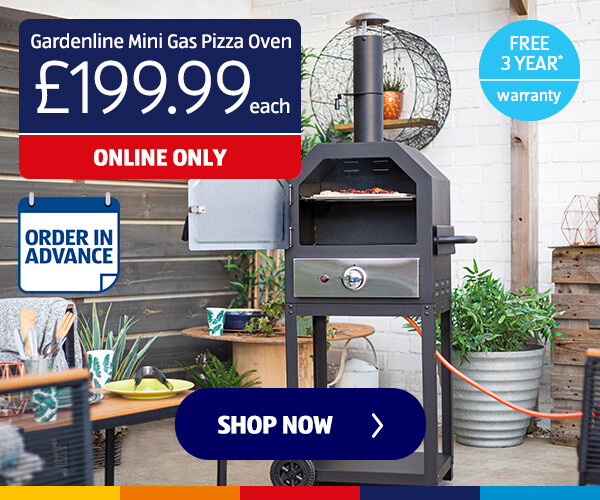 Gardenline Mini Gas Pizza Oven