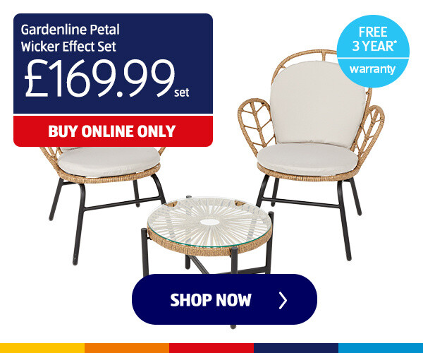 gardenline-petal-wicker-effect-set