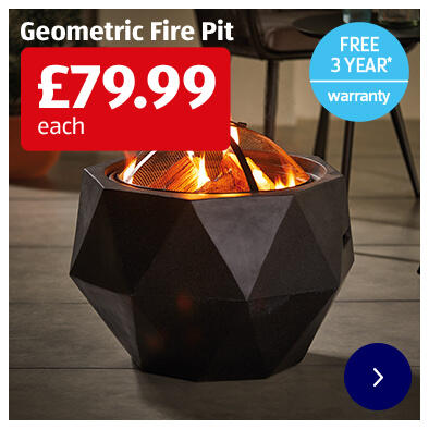 Geometric Fire Pit