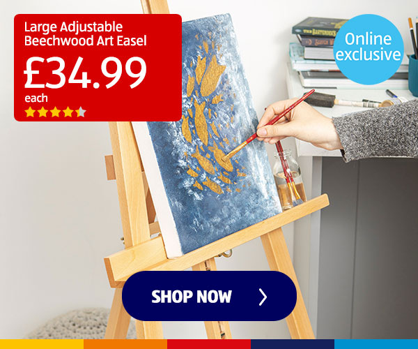 Large Adjustable Beechwood Art Easel - Shop Now