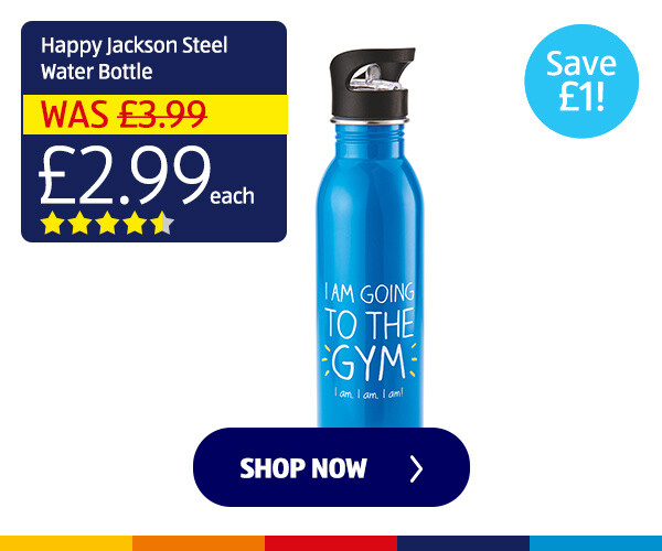 Happy Jackson Steel Water Bottle - Shop Now