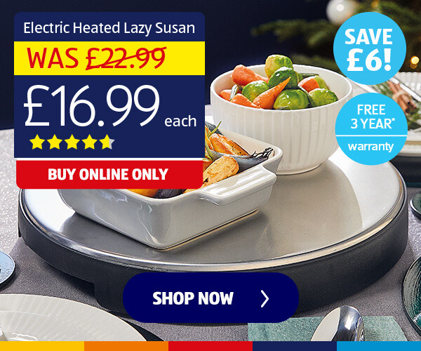 Electric Heated Lazy Susan